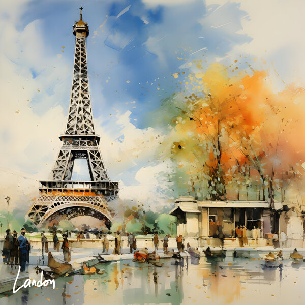 Eiffel Tower 3 Print