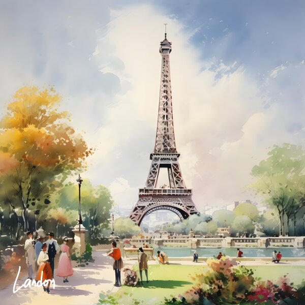 Eiffel Tower 4 Print