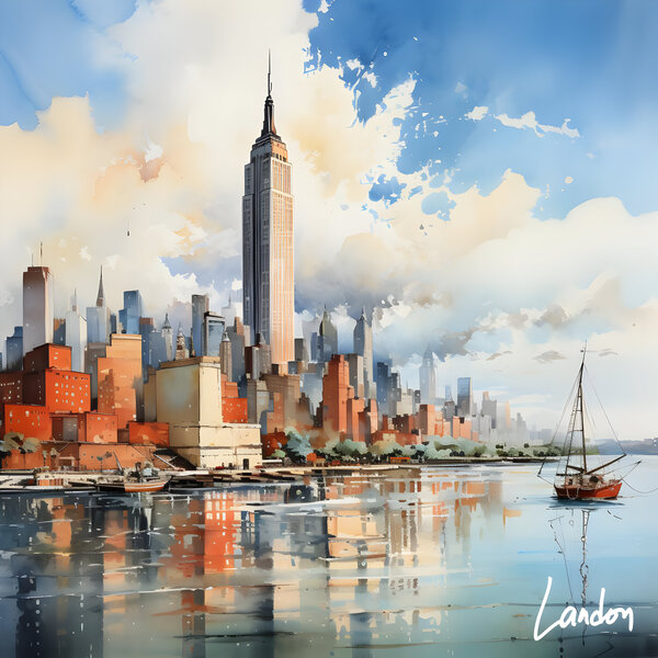 Empire State Building 1 by Landon