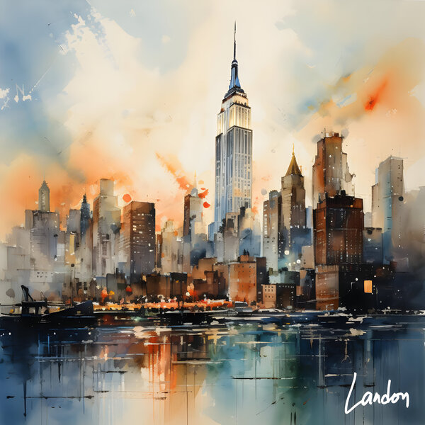 Empire State Building 2 by Landon