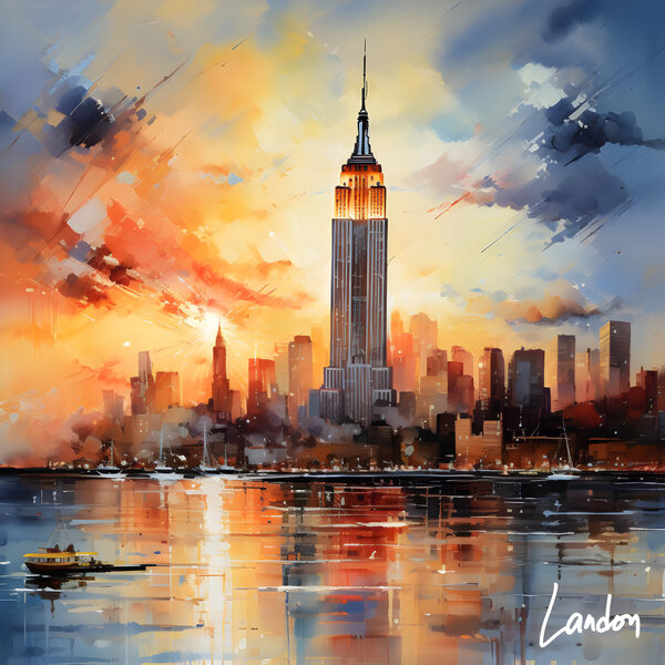 Empire State Building 4 by Landon