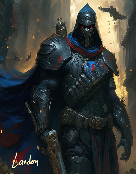 Fight Knight Print