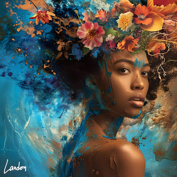 Flower Woman 9 Imprimer