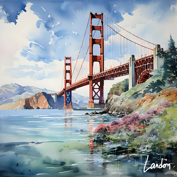 Golden Gate Bridge 2 by Landon