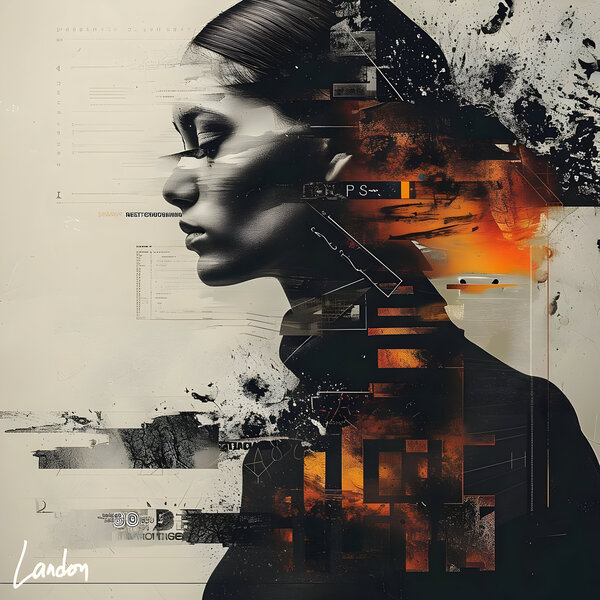 Her Digital Glitch 4 Print