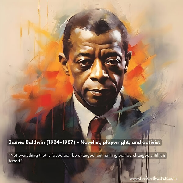 James Baldwin Print