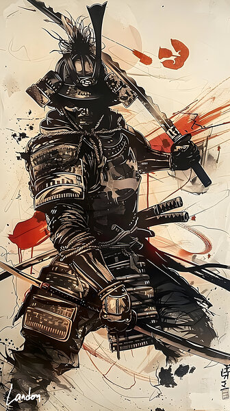 Japanese Warrior 3 by Landon