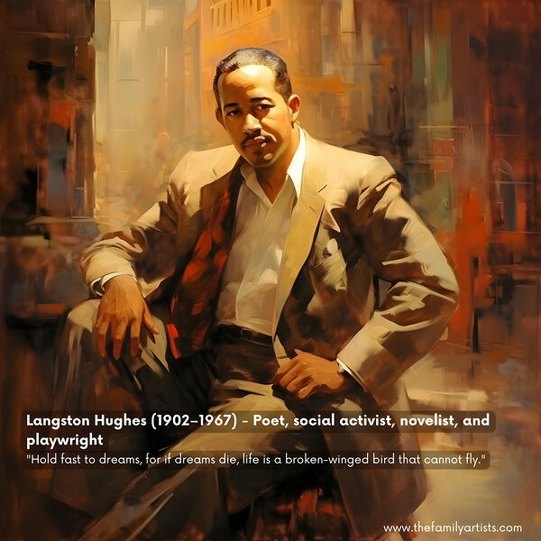 Langston Hughes Print