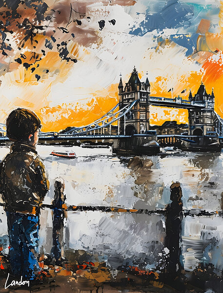 London Bridge Boy 1 by Landon