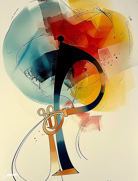 Lost in Music 2 Print