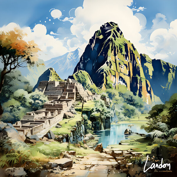 Machu Picchu 2 by Landon