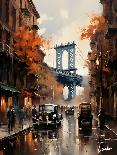 Manhattan 4 Print