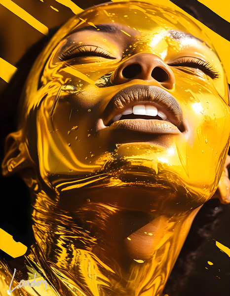 Melanated Honey 4 Print
