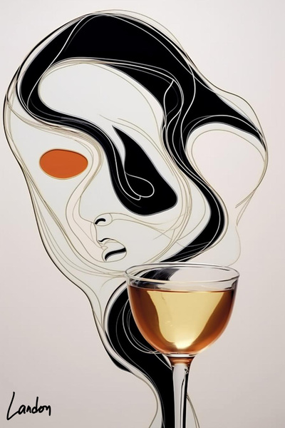 Minimalistic Scribble 3 Print