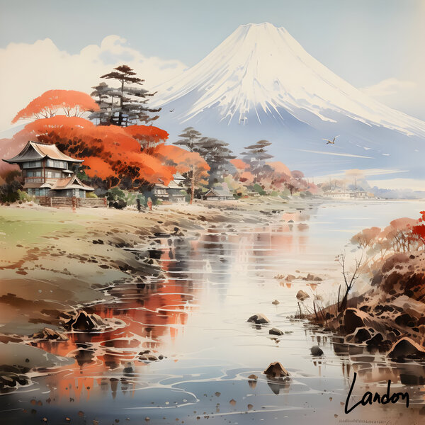 Mount Fuji 1 by Landon