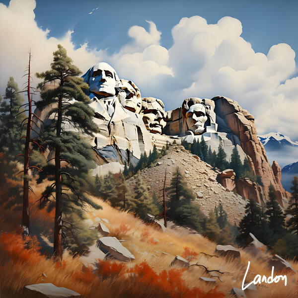 Mount Rushmore 2 by Landon