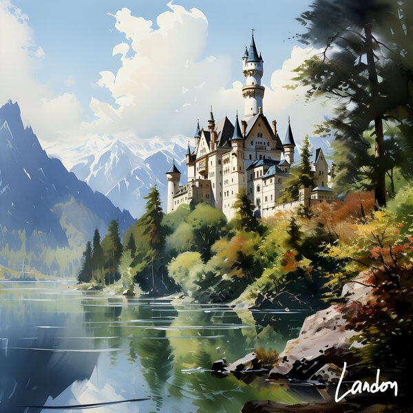 Neuschwanstein Castle 1 by Landon