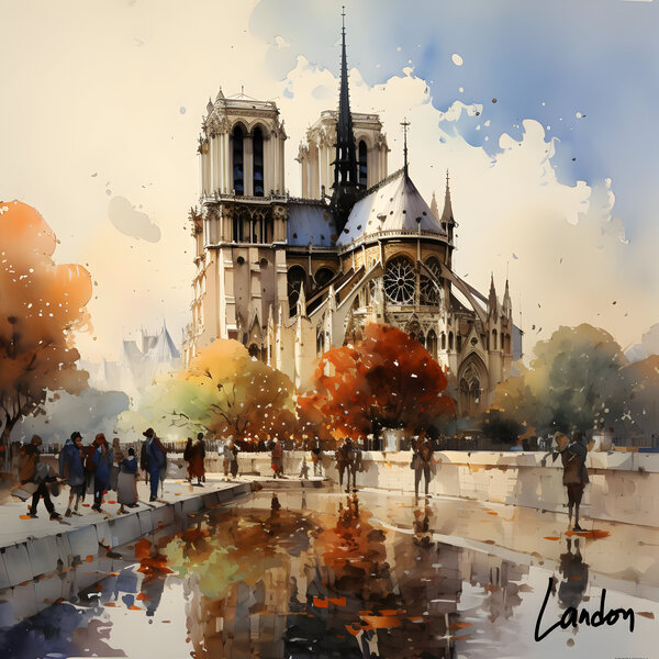 Notre Dame 1 by Landon