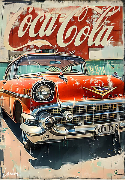 Old Coke Cola 3 by Landon