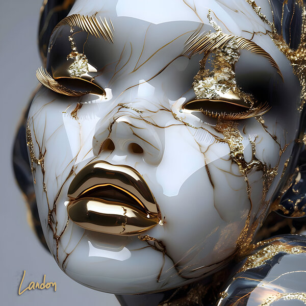 Porcelain Babe 3 Print