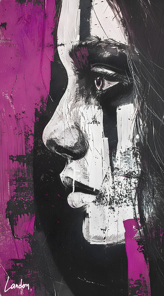 Purple Vibes 1 by Landon