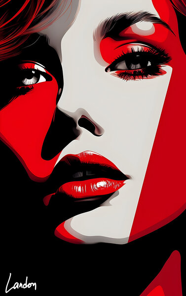 Red Beauty 1 Print