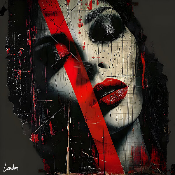 Red Thoughts 1 by Landon
