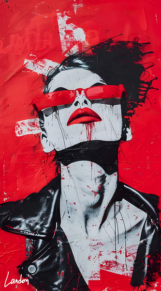 Red Vibes 4 by Landon