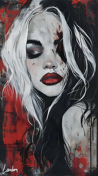 Red Vibes 8 by Landon