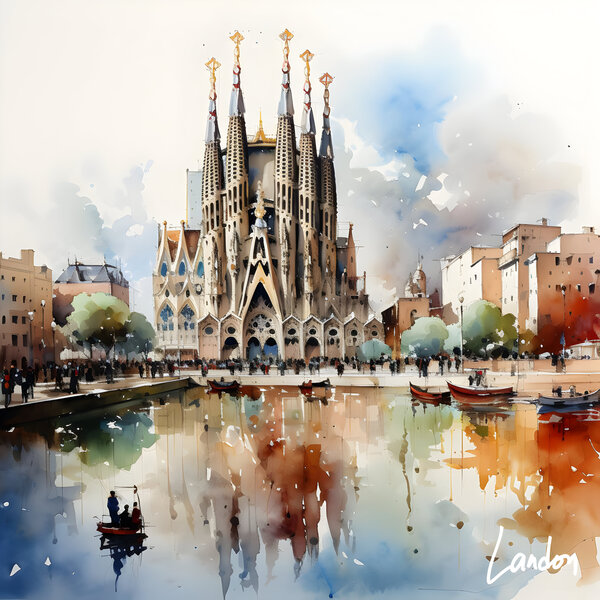 Sagrada Familia 2 by Landon