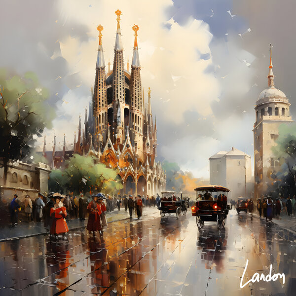 Sagrada Familia 4 by Landon