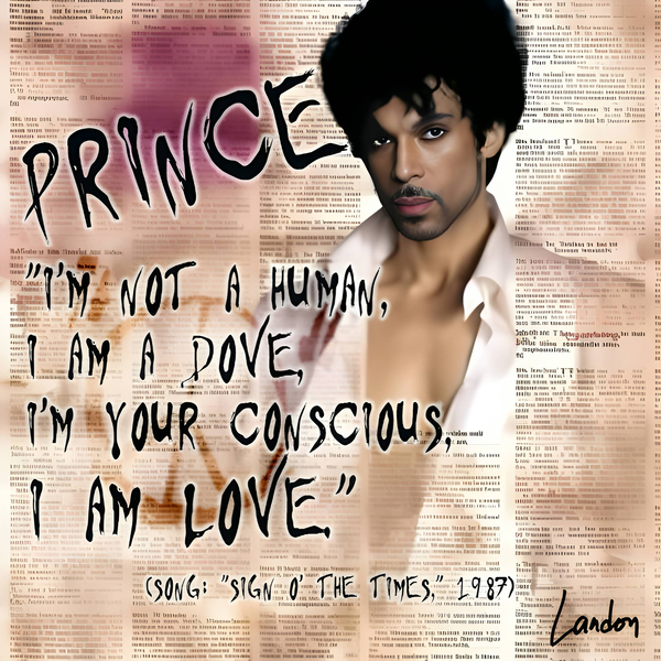 Prince-Sign OThe Times Print