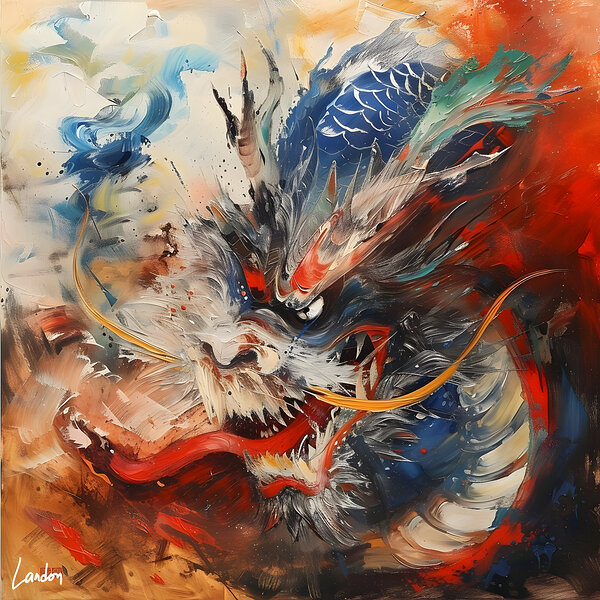 The Chinese Dragon 1 by Landon