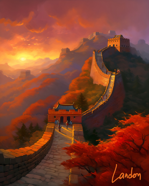 The Great Wall of China 2 Print