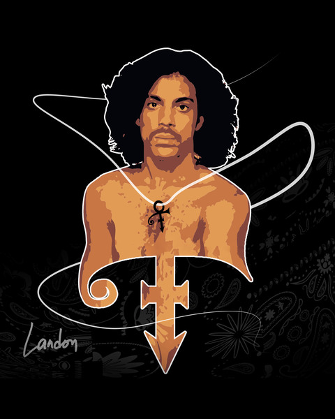 Prince: Its The Symbol Print