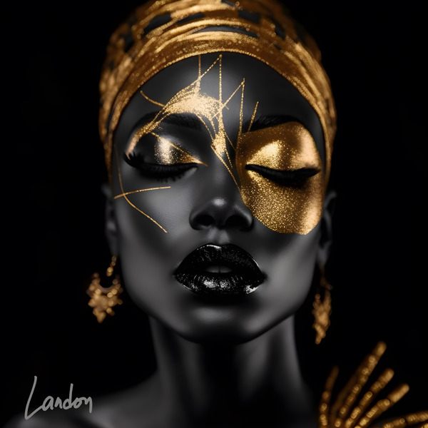 Touch of Gold 29 Print
