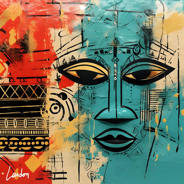 Tribal Grunge 2 Print