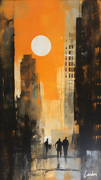 Urban Sun Print