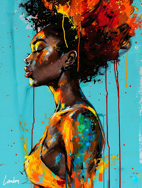 Vibrant Serenity by Landon