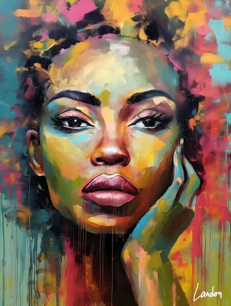Vibrant Thing 1 Print