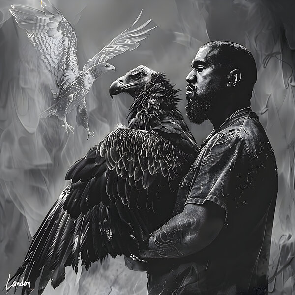 Western Vultures 3 Print