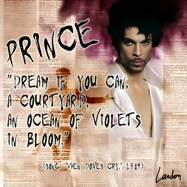 Prince-When Doves Cry 3  by Landon