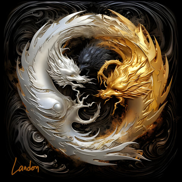 Yang Dragon 2 Print
