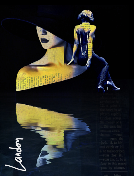 Yellow Reflection 1 Print
