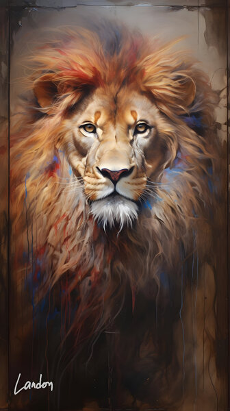 You Lion 1 Print