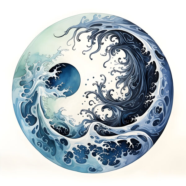 Zen Spatter 2 by Landon