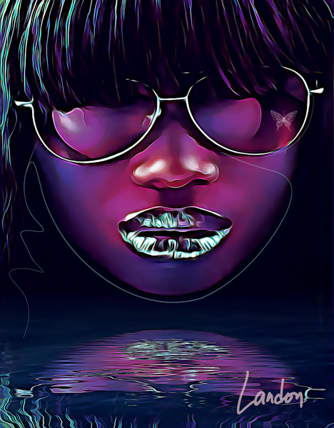 Reflection of Beauty Print