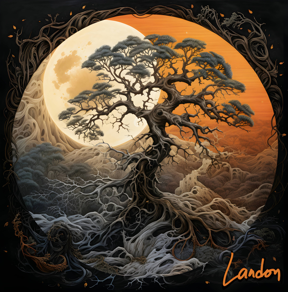 Yin Yang Tree 3 Print