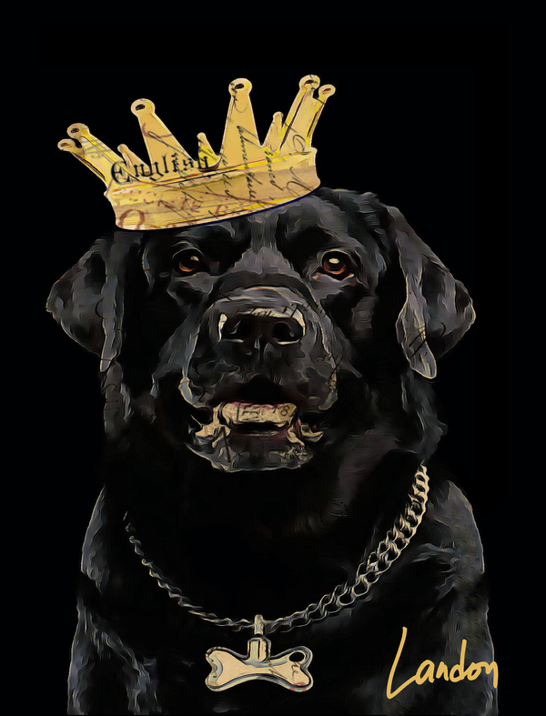 King of the Bark Print