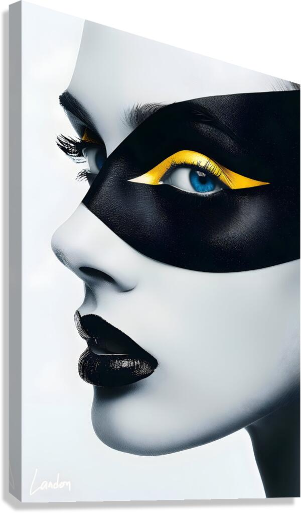 Minimlistic Lady 1 Canvas Print